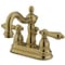 Kingston Brass KS1602AL 4" Centerset Bathroom Faucet, Polished Brass KS1602AL - alternate 1
